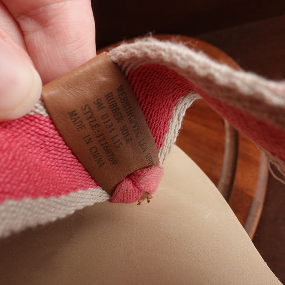 Tory Burch Pink and Tan Platform Sandals - Picture 9 of 12